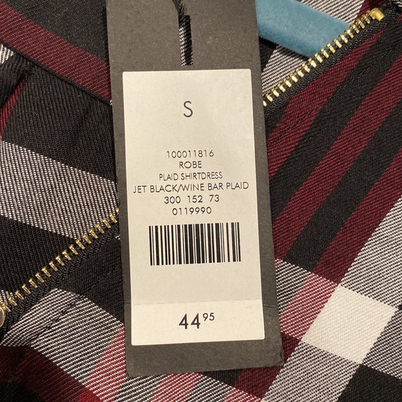 Dynamite Small Plaid Dress NWT - Picture 5 of 5